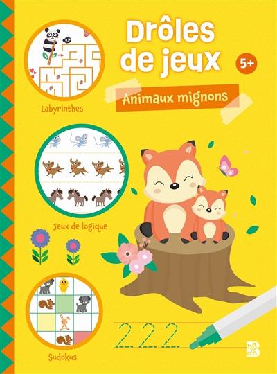 Animaux mignons : drôles de jeux 5+