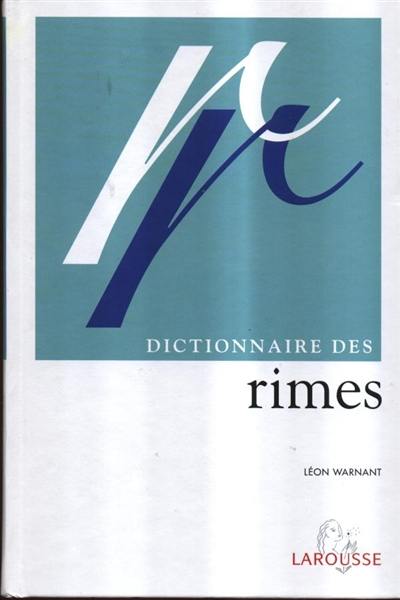 Dictionnaire des rimes orales et écrites