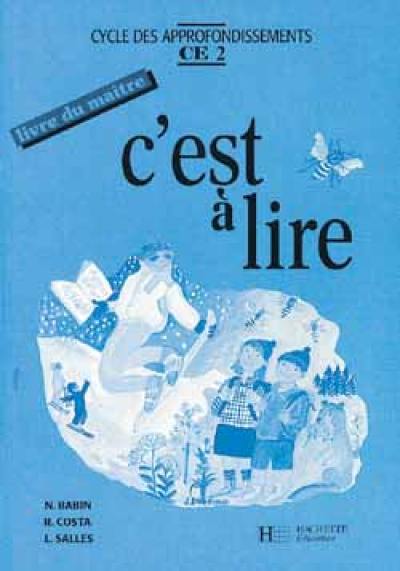 C'est à lire CE2 : livre du maître