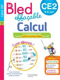 Le Bled effaçable, calcul, CE2, 8-9 ans