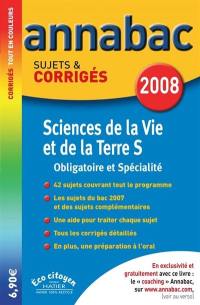 Sciences de la vie et de la Terre S : obligatoire et spécialité