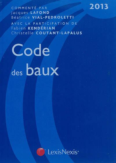 Code des baux 2013