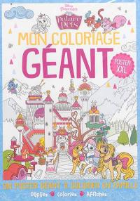 Palace Pets : mon coloriage géant