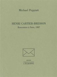 Henri Cartier-Bresson : rencontres à Paris, 1987