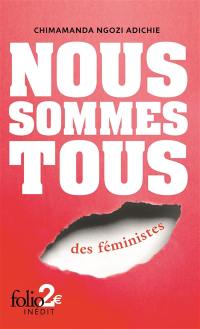 Nous sommes tous des féministes. Les marieuses