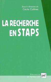 La recherche en STAPS : les tensions essentielles