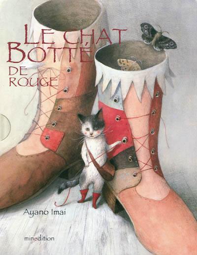 Le chat botté de rouge