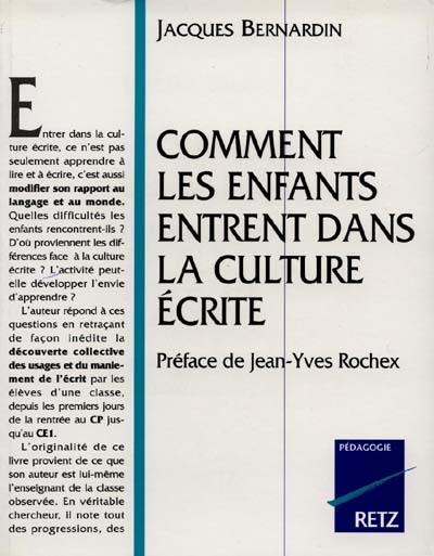 Comment les enfants entrent dans la culture écrite : repères pour évaluer l'activité au CP-CE1