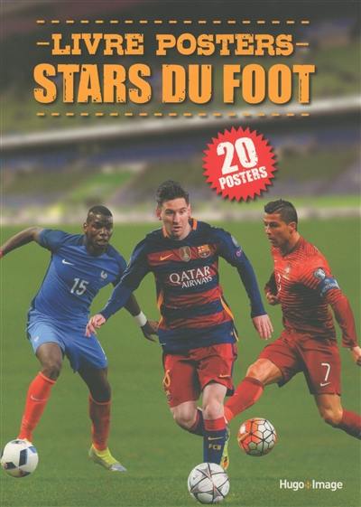 Livre posters stars du foot