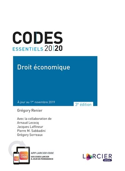 Droit économique 2020