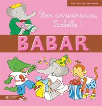 Bon anniversaire, Isabelle !