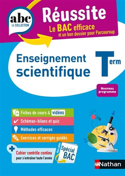 Enseignement scientifique terminale : nouveaux programmes