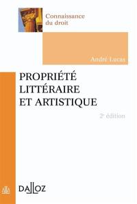 Propriété littéraire et artistique