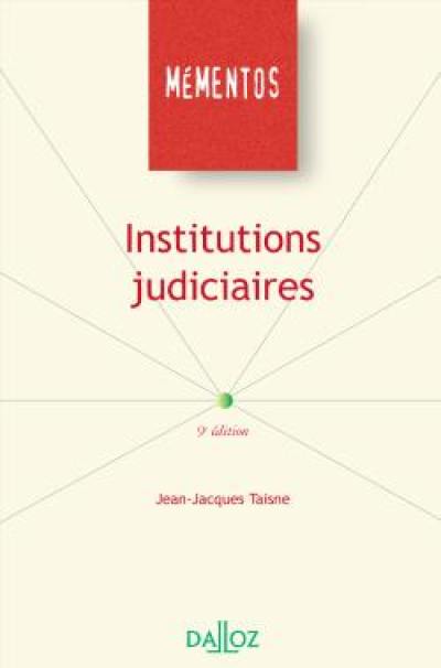 Institutions judiciaires