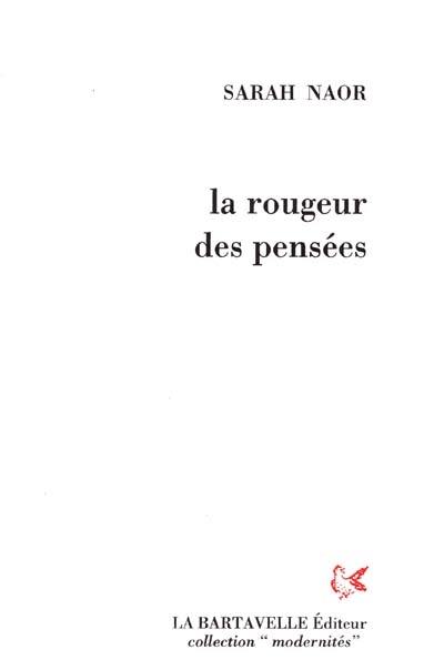 La rougeur des pensées