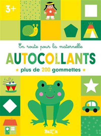 Autocollants 3+ : plus de 200 gommettes