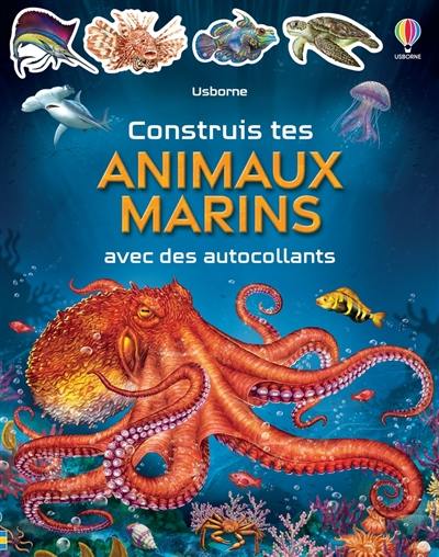 Construis tes animaux marins avec des autocollants