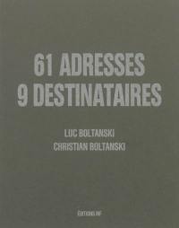 61 adresses, 9 destinataires