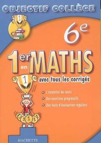 1er en maths, 6e