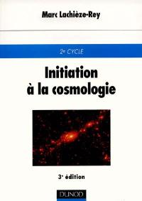 Initiation à la cosmologie