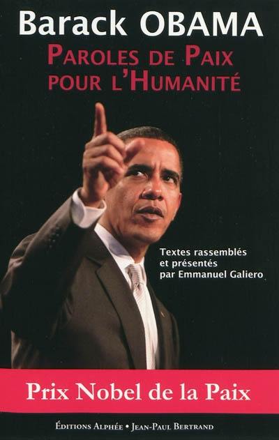 Paroles de paix pour l'humanité