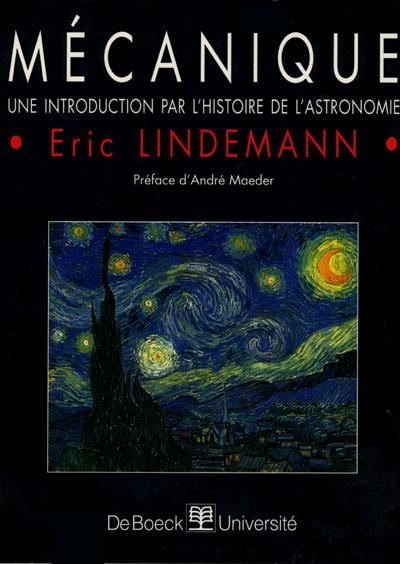 Mécanique : une introduction par l'histoire de l'astronomie