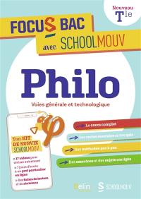 Philo : terminale, voies générale et technologique