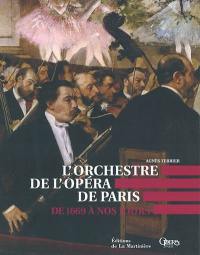 L'orchestre de l'Opéra national de Paris : de 1669 à nos jours