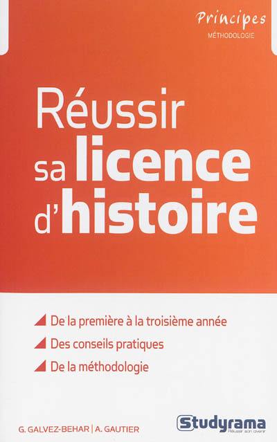 Réussir sa licence d'histoire