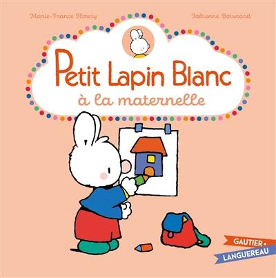 Petit Lapin blanc à la maternelle