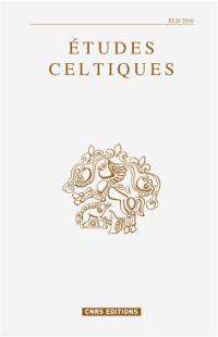 Etudes celtiques, n° 42