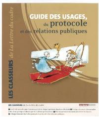 Guide des usages, du protocole et des relations publiques