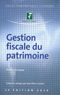 Gestion fiscale du patrimoine