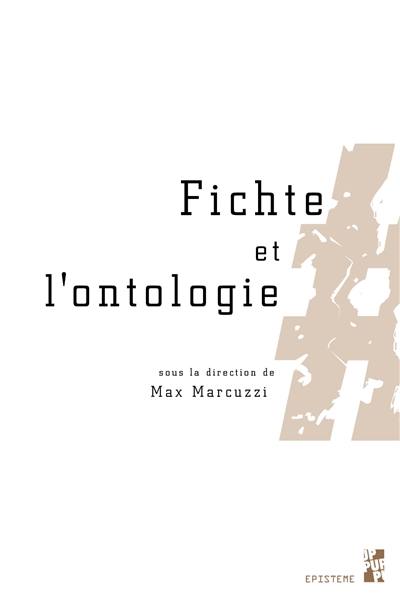 Fichte et l'ontologie