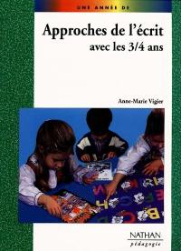 Approches de l'écrit avec les 3-4 ans