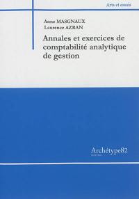 Annales et exercices de comptabilité analytique de gestion