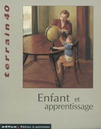 Terrain, n° 40. Enfant et apprentissage