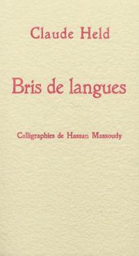 Bris de langues