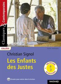 Les enfants des Justes : texte intégral