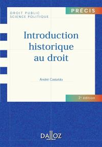 Introduction historique au droit