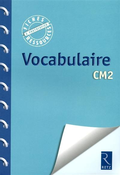 Vocabulaire CM2