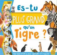 Es-tu plus grand qu'un tigre ?