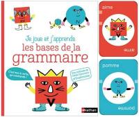 Je joue et j'apprends les bases de la grammaire