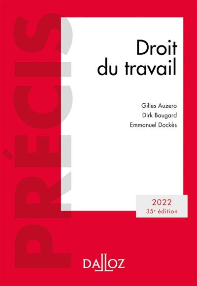 Droit du travail : 2022