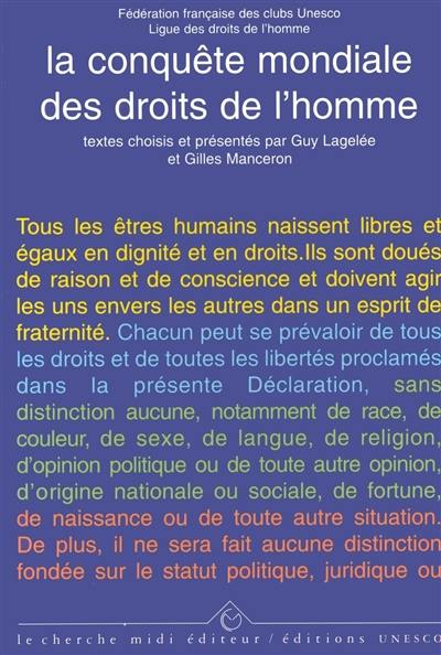 La conquête mondiale des Droits de l'homme