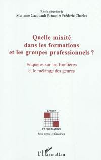 Quelle mixité dans les formations et les groupes professionnels ? : enquêtes sur les frontières et le mélange des genres