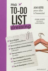 Ma to-do list dressing