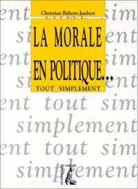 La morale en politique