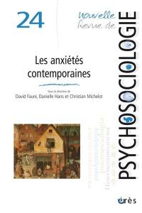 Nouvelle revue de psychosociologie, n° 24. Les anxiétés contemporaines : dialogues pluridisciplinaires