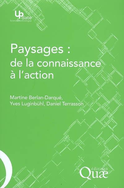 Paysages, de la connaissance à l'action